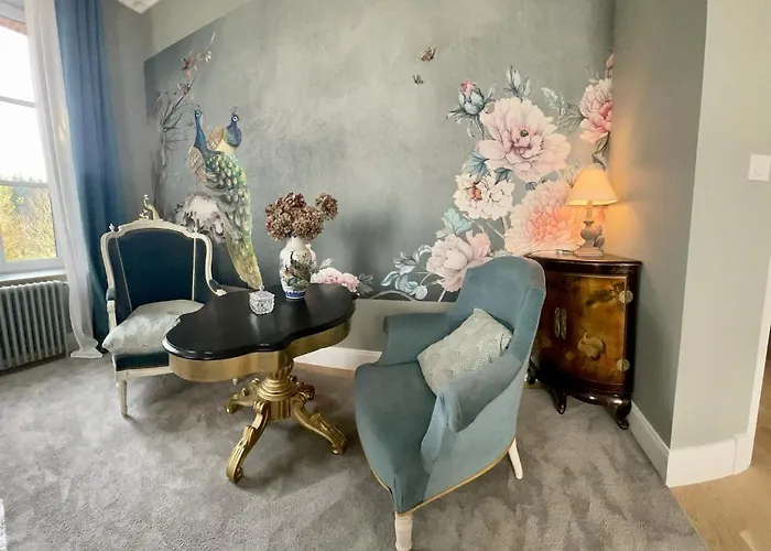 לינה וארוחת בוקר Anelys - Chateau Du Bocage Équemauville